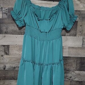 Dark Green X-Large Dress